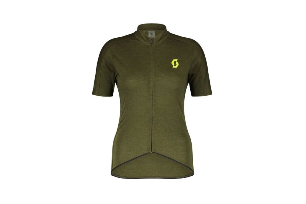 maillot scott gravel warm merino femme