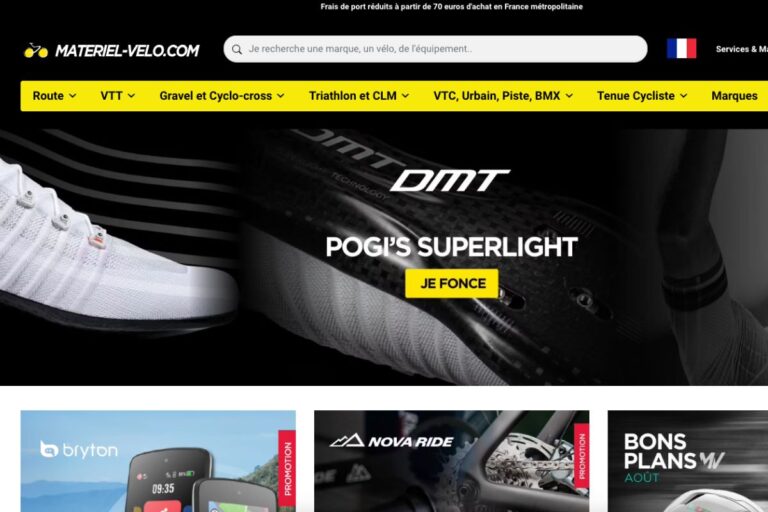 avis materiel velo