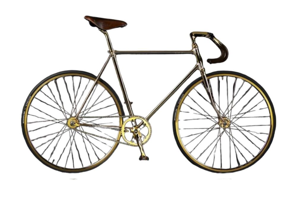 aurumania gold bike crystal edition